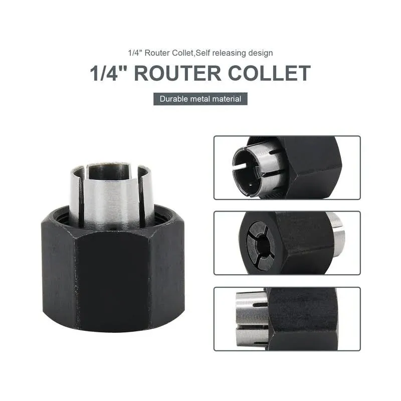 Thaekuns 1/4" Router Collet