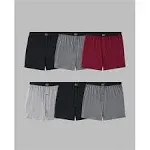 Fruit of The Loom Men's Knit Boxers, Assorted 6 Pack