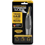 Micro Touch Titanium MAX Lighted Personal Trimmer