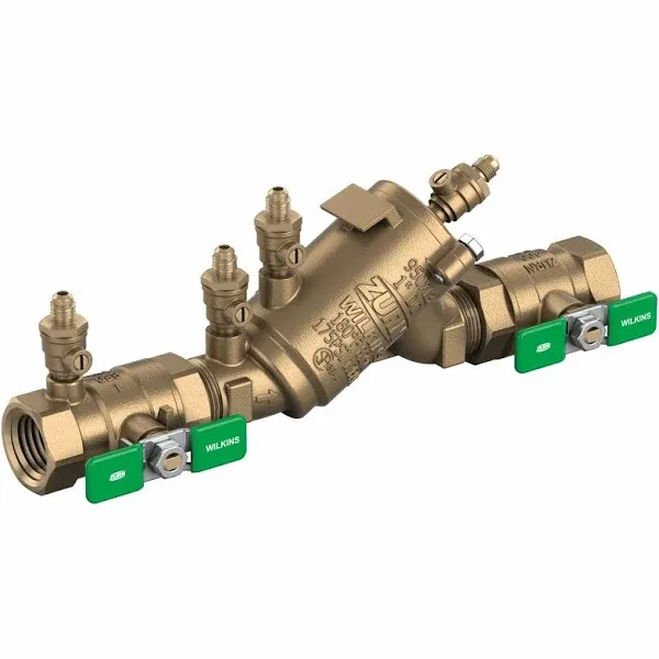 Zurn 1-950XL3 1" Wilkins 950XL3 Double Check Backflow Preventer