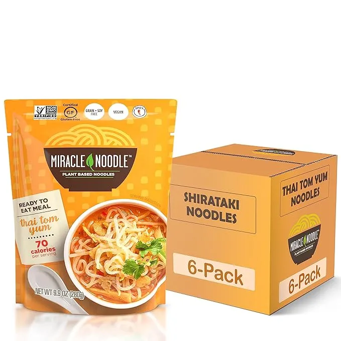 Miracle Noodle, Готовая еда, тайский том ям, 280 г (9,9 унции)