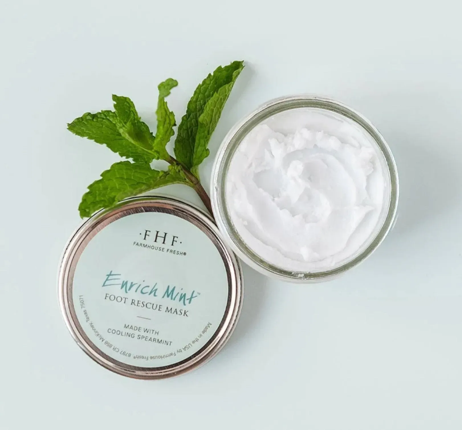 FarmHouse Fresh Enrich Mint Foot Rescue Mask