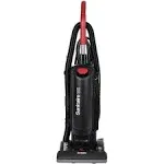 Sanitaire FORCE QuietClean Upright Vacuum SC5713D, 13" Cleaning Path, Black