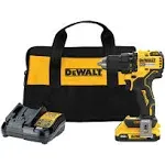 DEWALT V20 20-volt Max 1/2-in Keyless Brushless Cordless Drill(1 Li-ion Battery Included and Charger Included)