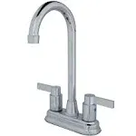 Kingston Brass KB8498NDL NuvoFusion 4" Centerset Bar Faucet