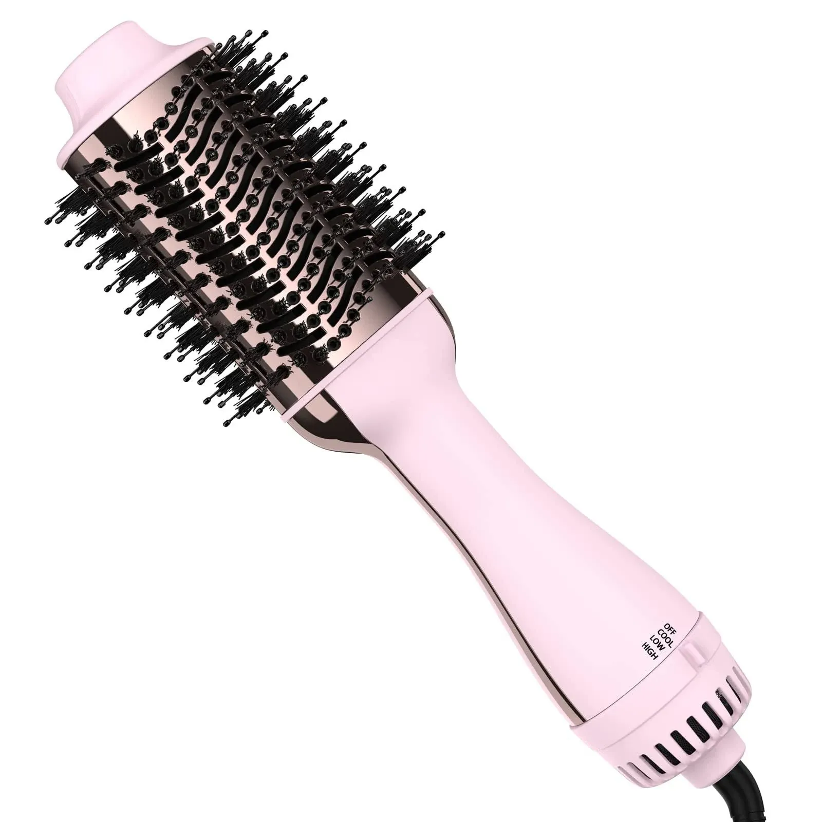 Aopant 4 in 1 Hot Hair Brush &amp; Styler Volumizer, Dryer with Ceramic Oval Barrel