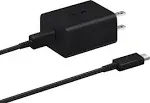 Original Samsung Official 45W Power Adapter with Dual Type-C 5A Cable (EP-T4510)