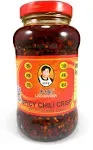 Lao Gan Ma Spicy Chili Crisp Hot Sauce Family/Restaurant Size 24.69 Oz.700 G.