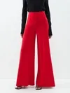 ELEPHANT HIGH-RISE JERSEY WIDE-LEG TROUSERS