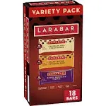 Larabar Fruit & Nut Bar, Variety Pack - 18 pack, 1.6 oz bars