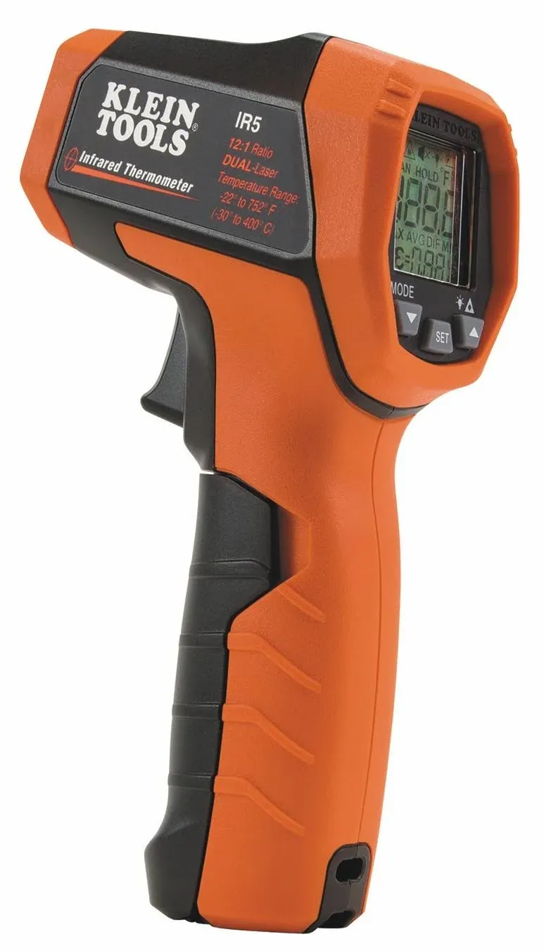 Klein Tools IR5 Dual Laser Infrared Thermometer