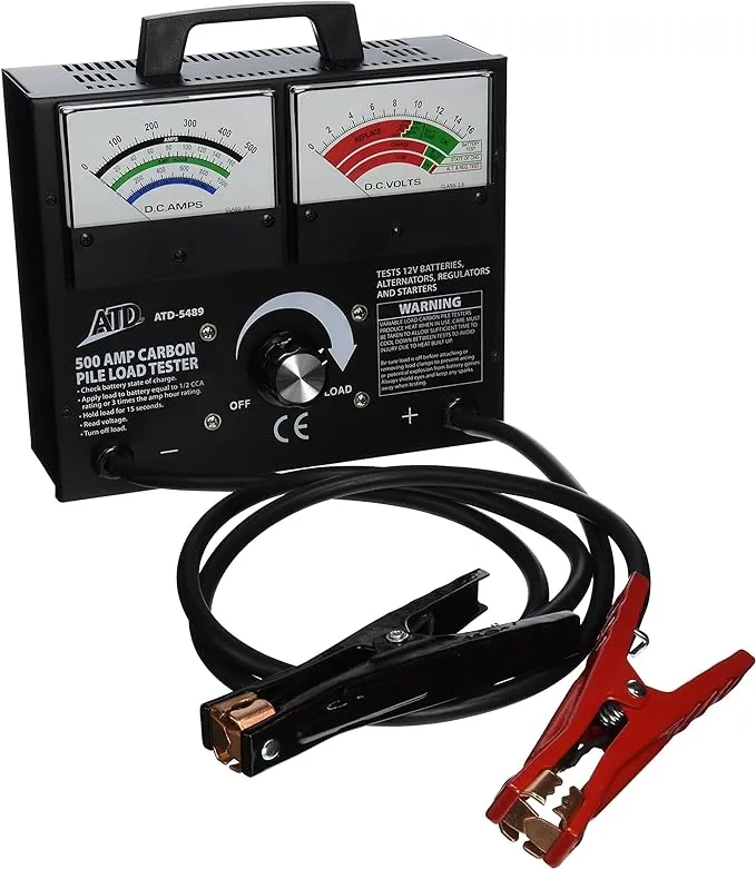 ATD Tools 5489 Variable Load Carbon Pile Battery Tester