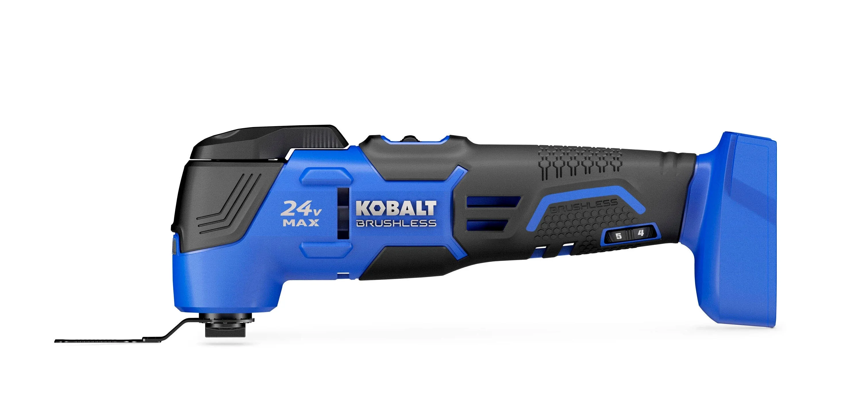 Kobalt KMT 124B-03 18-Piece Brushless 24-Volt Max Variable Speed Oscillating Multi-Tool Kit with Soft Case