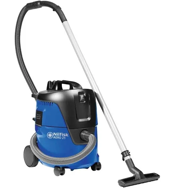 Nilfisk 107406620 Aero 21, 20 Liter Contractor-Grade, Wet/Dry Vacuum