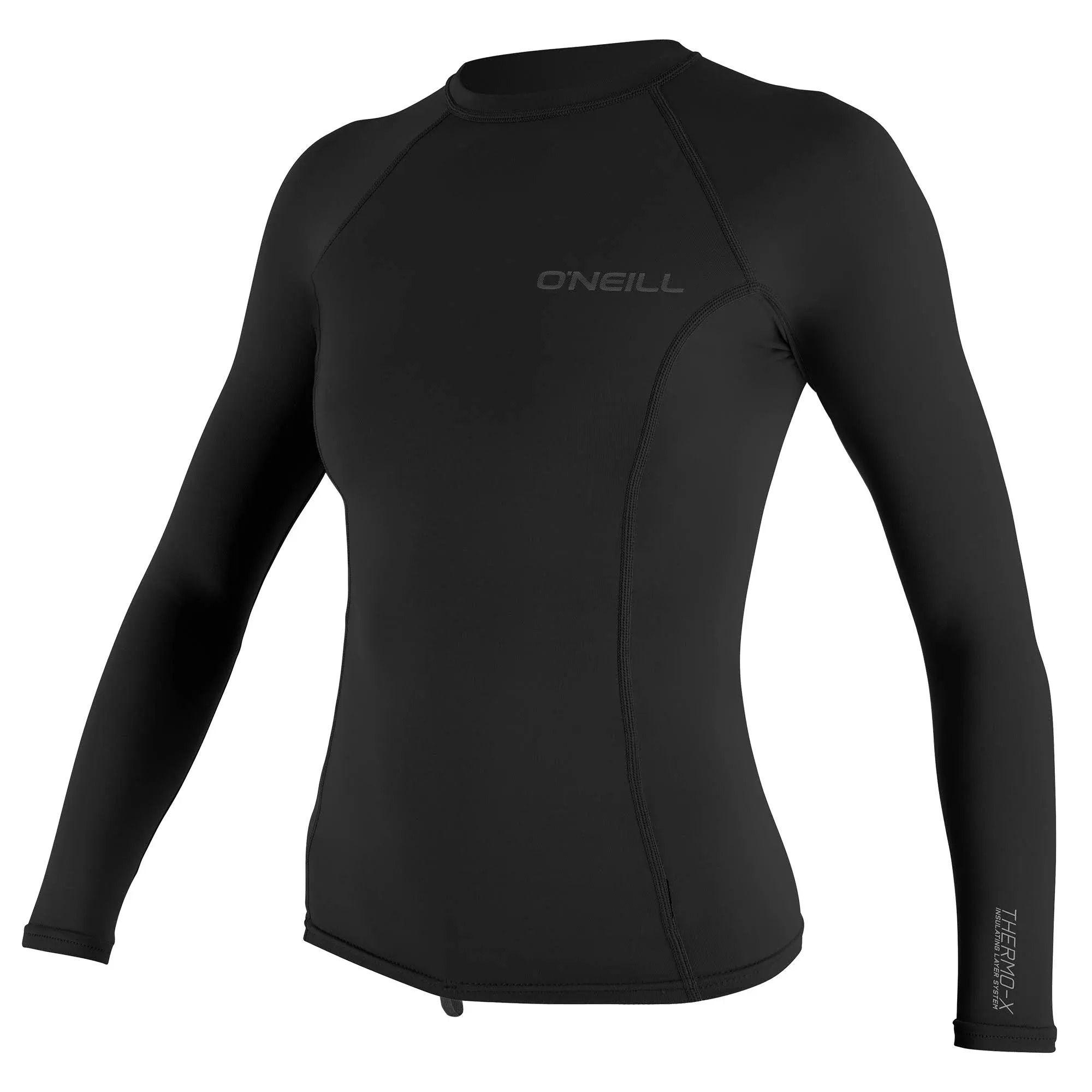 O&#039;Neill Women&#039;s Thermo-X Long Sleeve Crew, Black, M