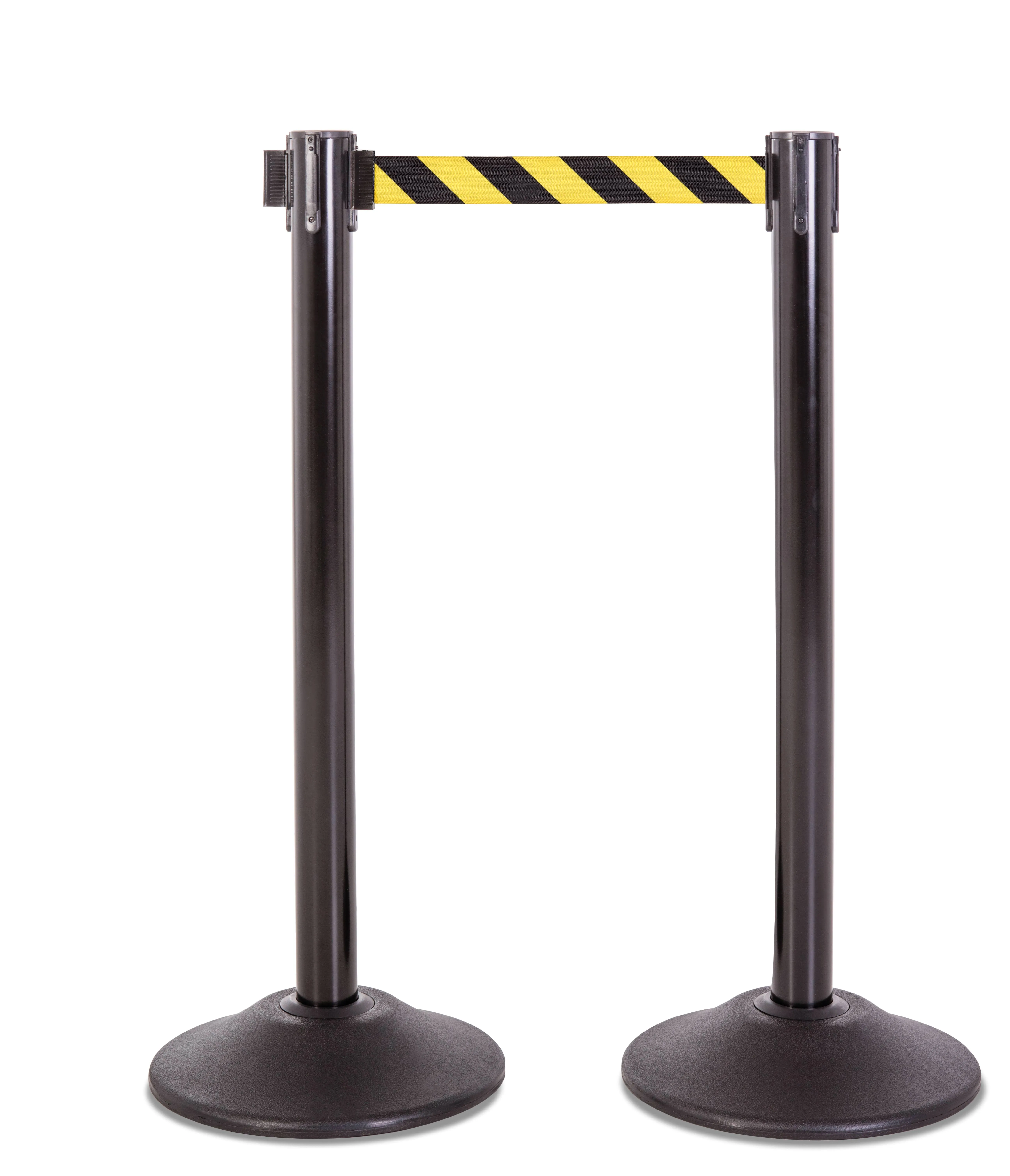 US Weight Heavy Duty Premium Steel Stanchion w/ 7.5-Foot Retractable Belt