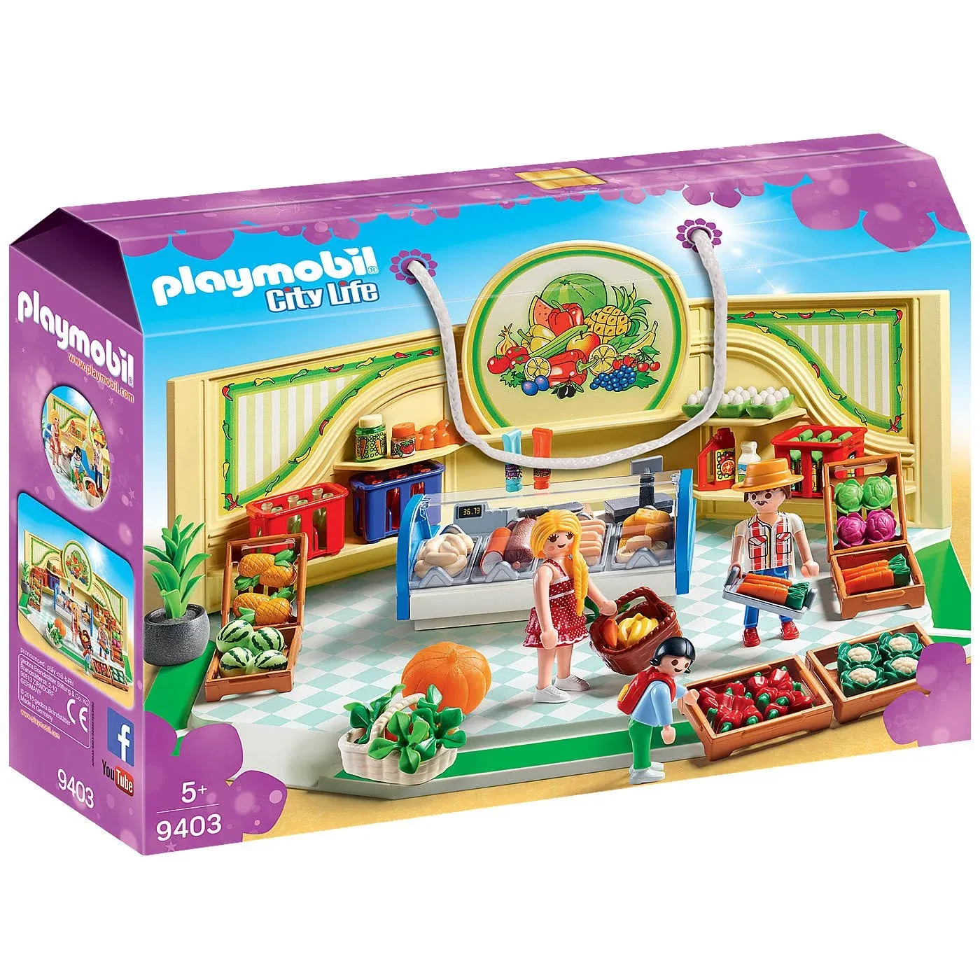 PLAYMOBIL Grocery Shop Set 9403 (NEW)