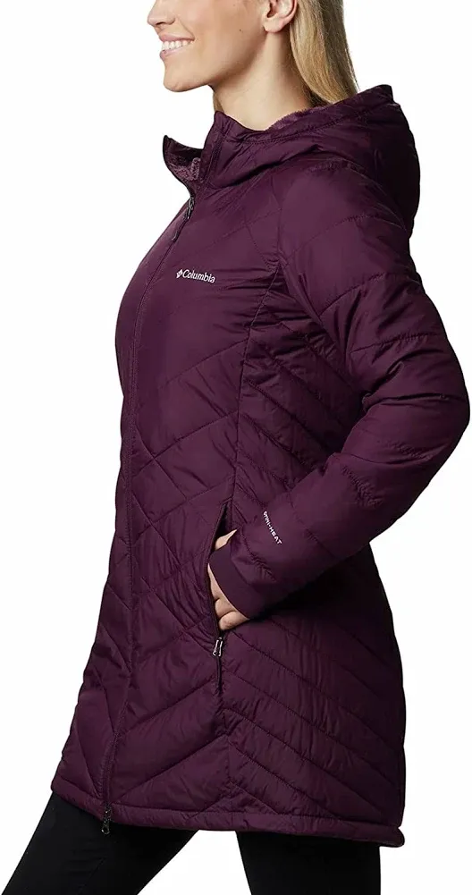 Columbia Women's Heavenly Long Hooded Jacket - Plus Size