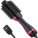 Hair Dryer Brush Blow Dryer Brush in One, 4 in 1 Styling Tools Blow Dryer with C