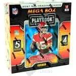 2021 Playbook Football Mega Box - 20 Trading Cards per Box - One Autograph or Me