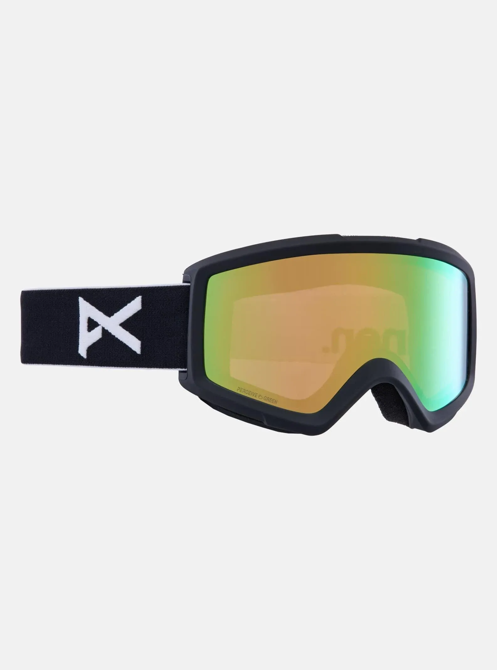 Anon Helix 2.0 Goggles with Bonus Lens Black Perceive Variable Green