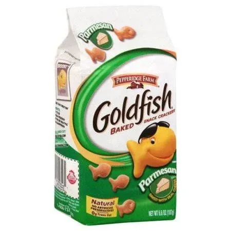 Goldfish Baked Snack Crackers, Parmesan, 6.6 Oz. (Pack of 6)_AB