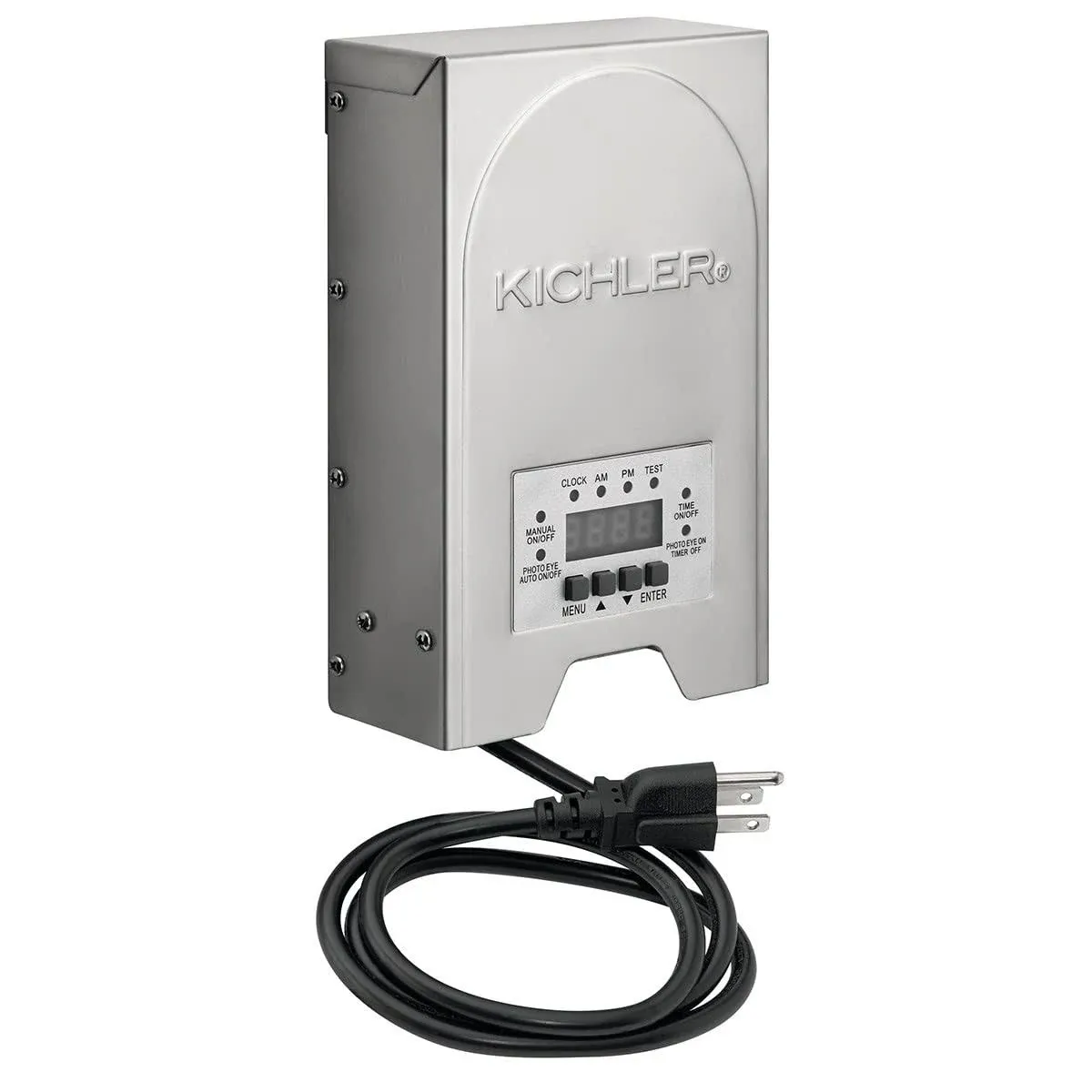 Kichler 200-Watt 12-Volt Multi-Tap Landscape Lighting Transformer with Digital Timer