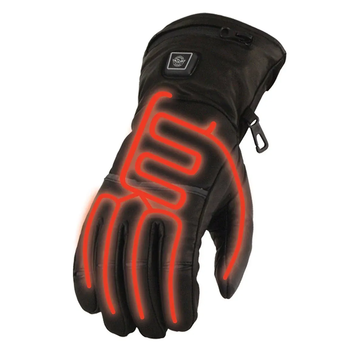  Men’s Waterproof Heated Gauntlet Gloves W/ I-Touch - MG7513 (BATTERY INCLUDED)