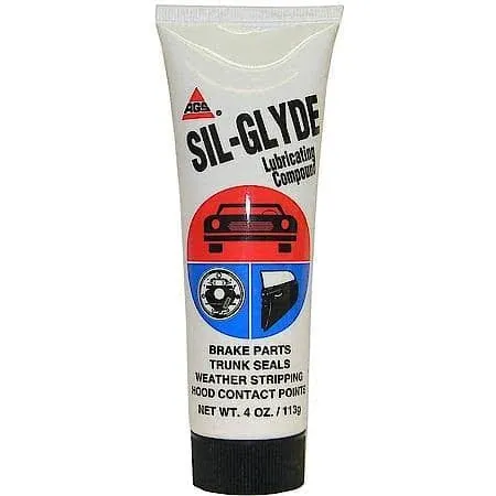 American Grease Stick (ags) Sil-Glyde Silicone Lubricant, Tube, 4 oz.