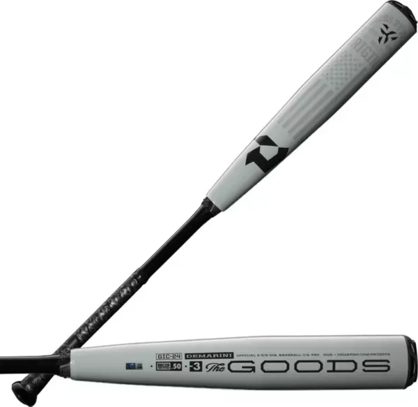 DeMarini 2024 The Goods (-3) BBCOR Baseball Bat - 33"/30 oz