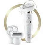 Braun Epilator Silk-pil 9 9-030 with Flexible Head, Facial Hair Removal