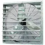 iLiving 36" Single Speed Shutter Exhaust Fan, Wall-Mounted