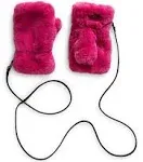 Ugg Women's Faux Fur Fingerless Mitten with Microfur Lining