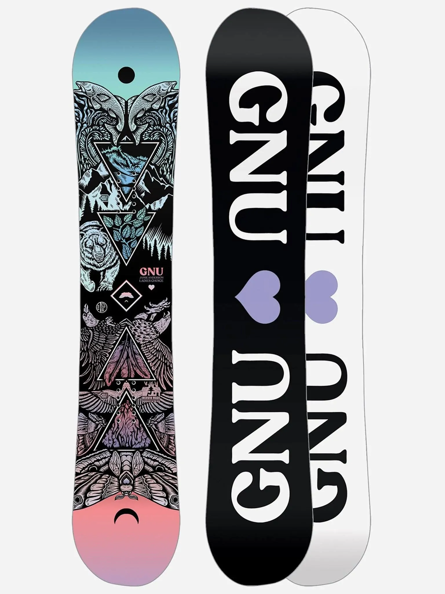 GNU Women's Ladies Choice Snowboard 2024 151.5