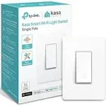 Kasa Smart Wi-fi Light Switch, Matter - Light Control, Fan Control, Volume Control