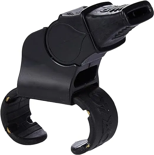 Fox 40 Sonik Blast CMG Fingergrip Pealess Whistle - Black