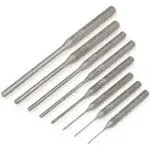 TEKTON Roll Pin Punch Set, 8-Piece (1/16-1/4 in.) | PNC93001 | Made in USA