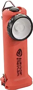 Streamlight 90540 Survivor 175 Lumen LED Right Angle Flashlight, Alkaline Model, Red