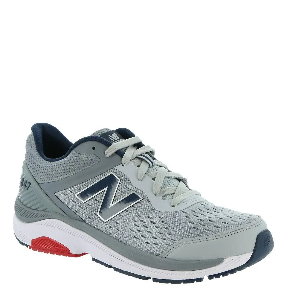 New Balance Men's 847v4 Silver Mink/Gunmetal / 14 / 4E