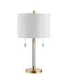 Bixby Glass Table Lamp Brass Safavieh, #N/A - Transitional - Table Lamps - by Safavieh | Houzz