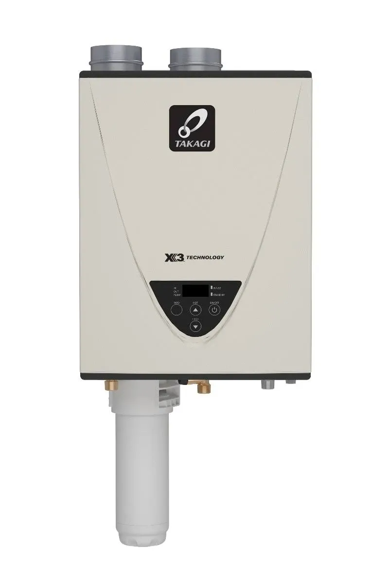 Takagi TK-540P-NIH 199,000 BTU Natural Gas Indoor Condensing Ultra-Low NOx