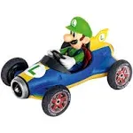 Carrera RC Radio Remote Control Car Mario Kart Mach 8 Racer - Luigi