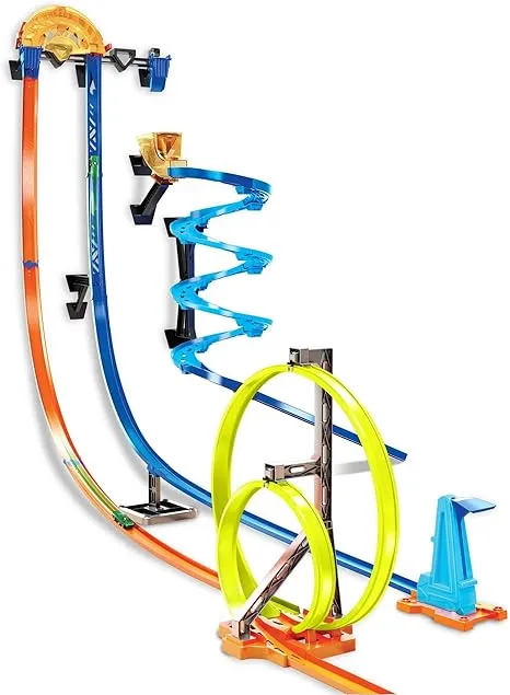 Hot Wheels Track Builder Vertical Launch Kit Parts - Center Wall Mount Arm