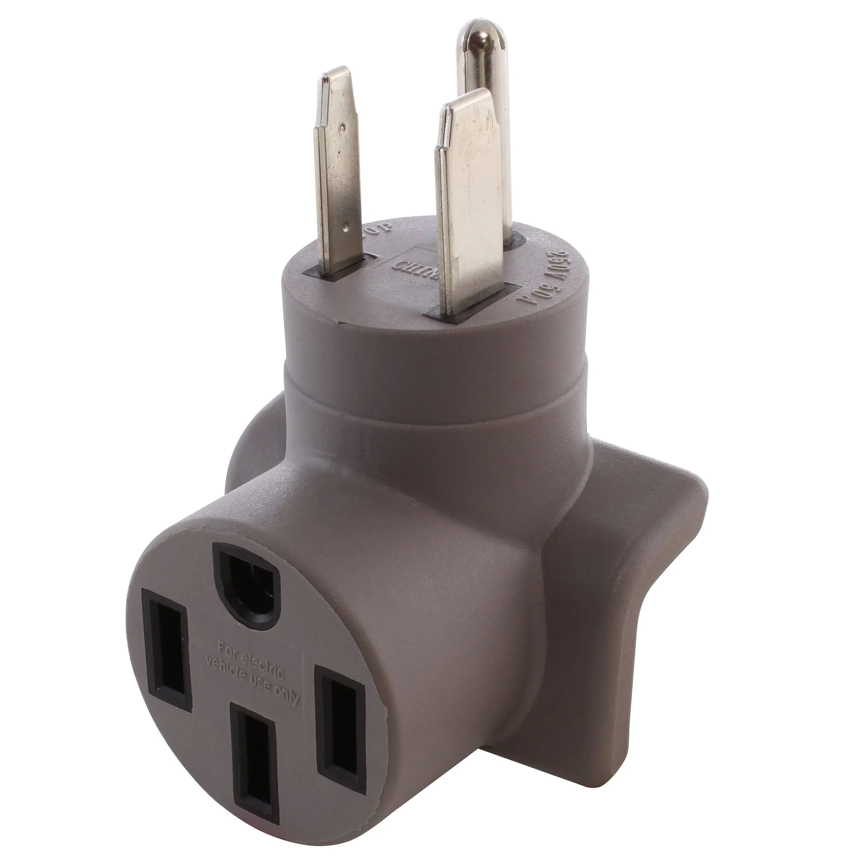 AC Works [EV650MS] EV Charging Adapter NEMA 6-50P Welder Plug to 50A EV Adapter for Tesla