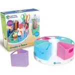 Learning Resources Create-a-Space Storage Center - Pastel