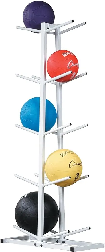 Champion Sports Double Medicine Ball Tree