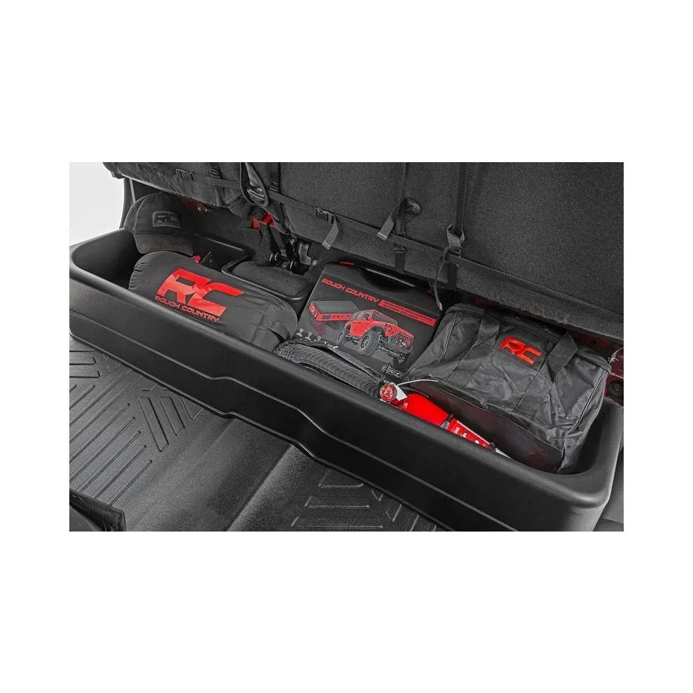 Rough Country (Rc09061) Under Seat Storage | Double Cab | Chevy/GMC 1500/2500HD ...