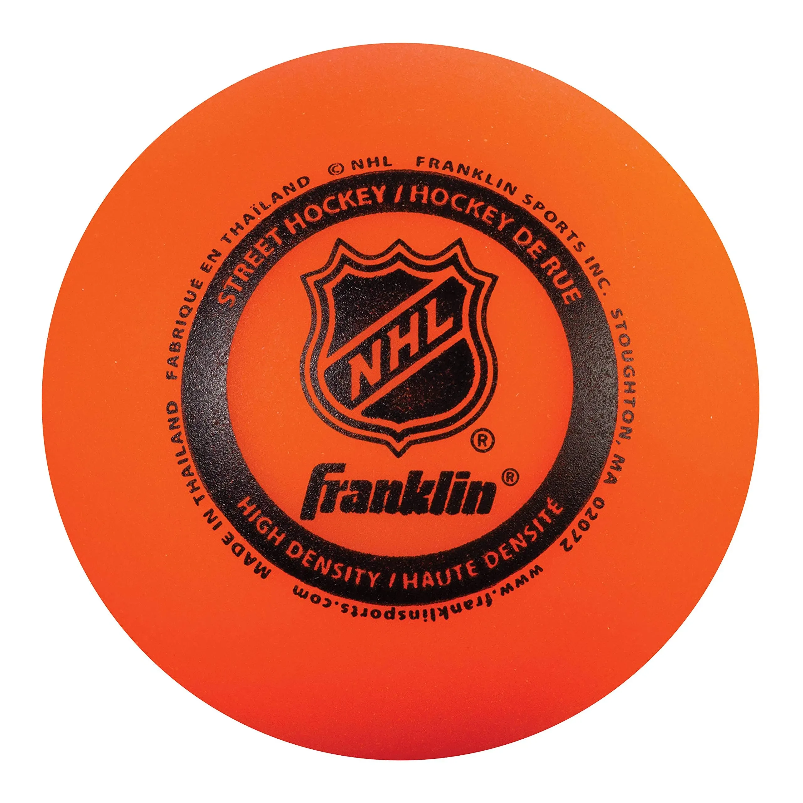 Franklin Sports NHL Street Hockey Balls - No Bounce Outdoor Street + Roller Hockey Balls - Official Size for Youth + Adult Street Hockey - Assorted Colors - 1, 2, 3, and 15 Bulk Packs