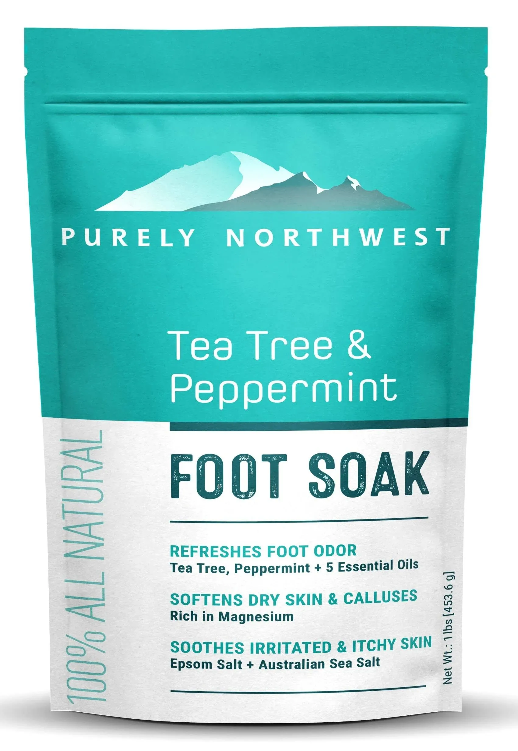 Tea Tree Oil Foot Soak with Epsom Salt