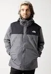 The North Face Antora Jacket - Men's Smoked Pearl/TNF Black, S